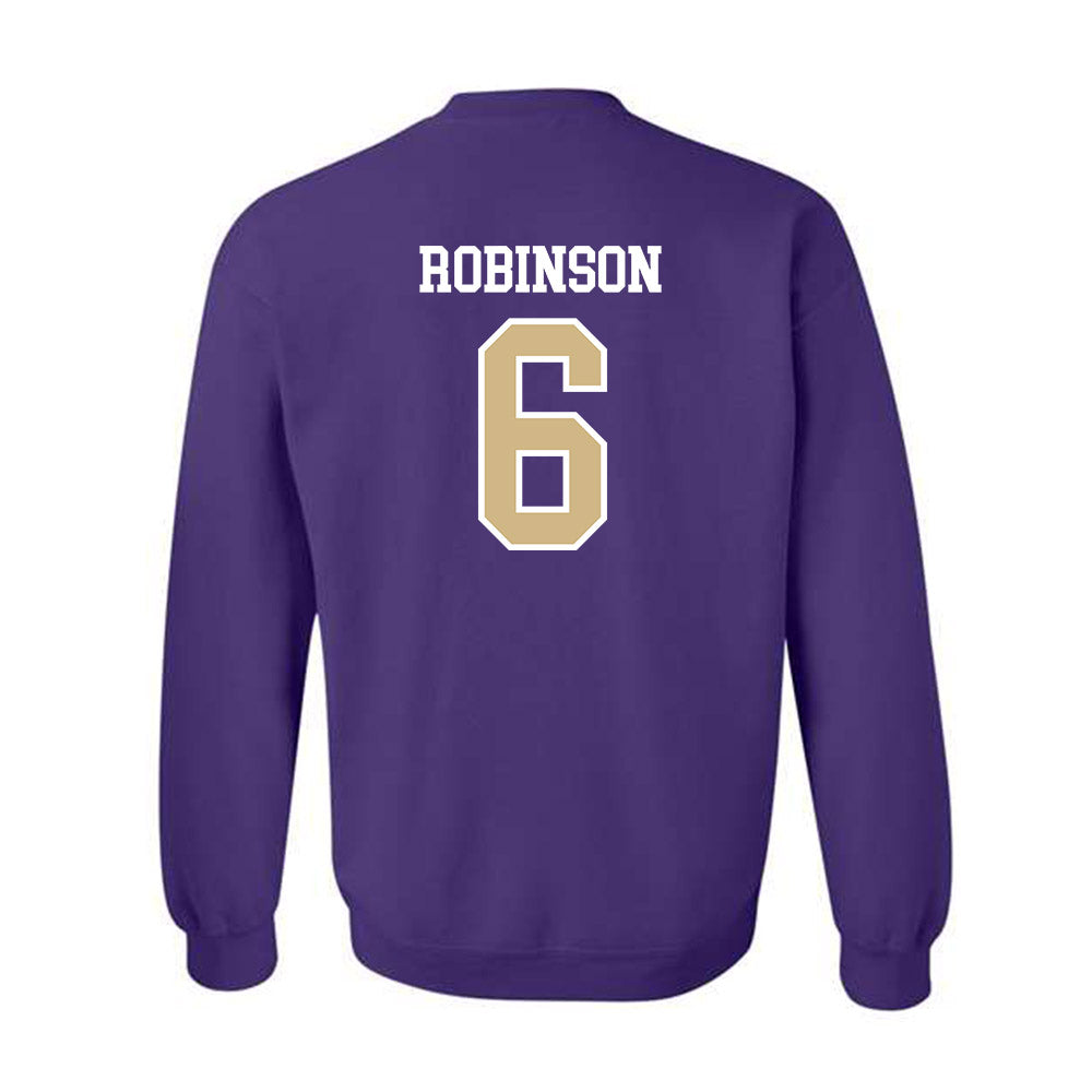 Washington - NCAA Football : Dylan Robinson - Sports Shersey Crewneck Sweatshirt-1