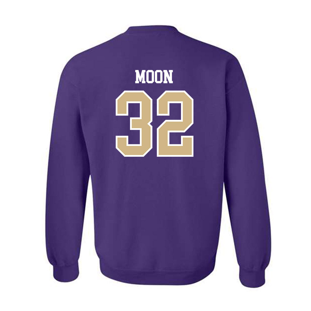 Washington - NCAA Football : Ryken Moon - Sports Shersey Crewneck Sweatshirt-1