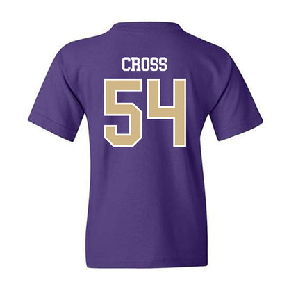 Washington - NCAA Football : Parker Cross - Sports Shersey Youth T-Shirt-1