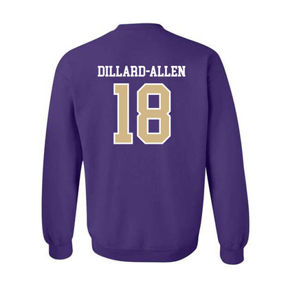 Washington - NCAA Football : Rylon Dillard-Allen - Sports Shersey Crewneck Sweatshirt-1