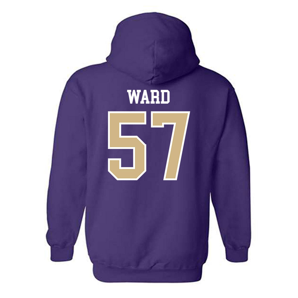 Washington - NCAA Football : Anthony Ward - Sports Shersey Hooded Sweatshirt-1