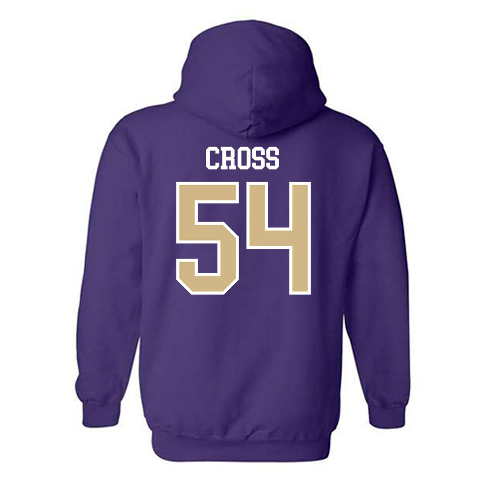 Washington - NCAA Football : Parker Cross - Sports Shersey Hooded Sweatshirt-1