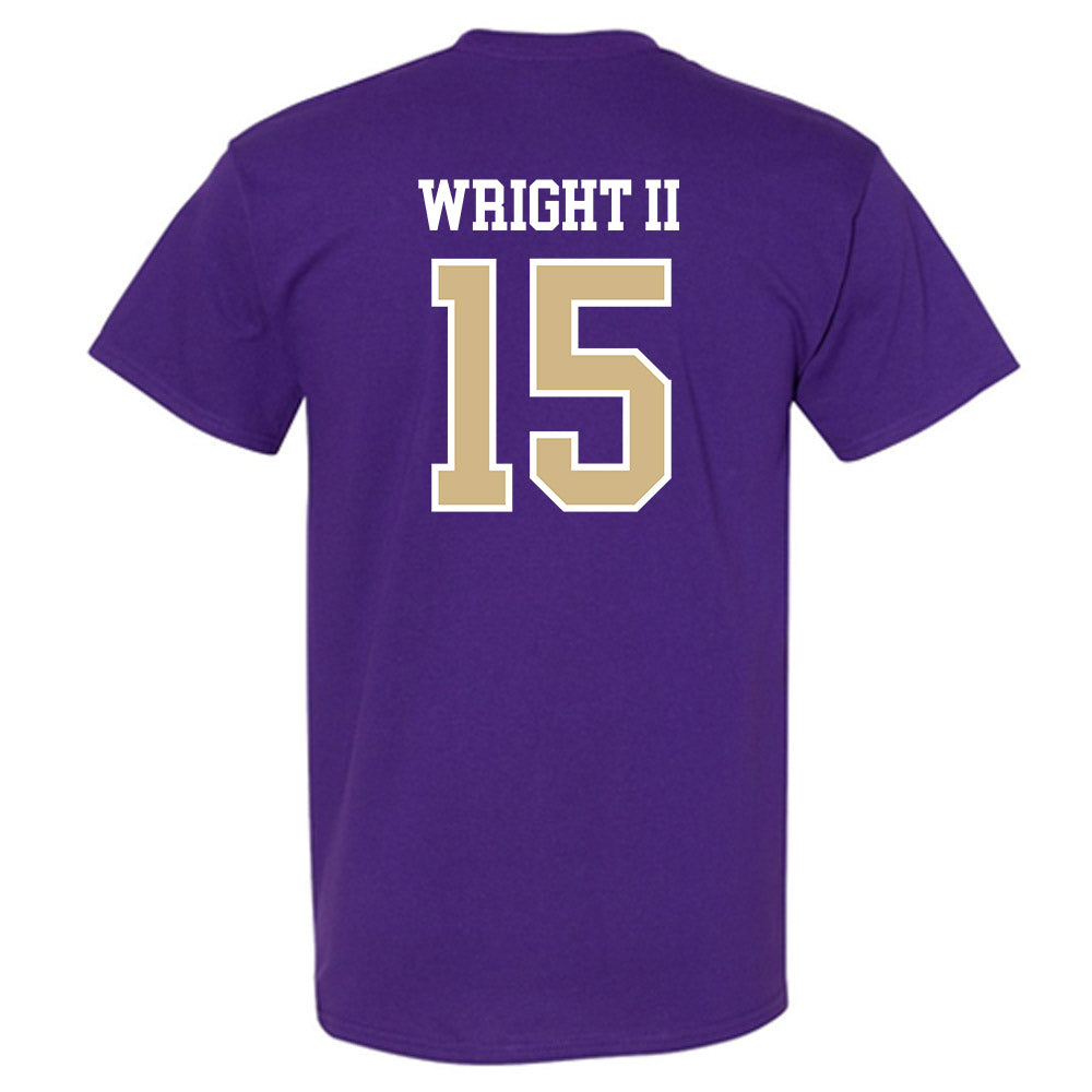 Washington - NCAA Football : Rahim Wright II - Sports Shersey T-Shirt-1