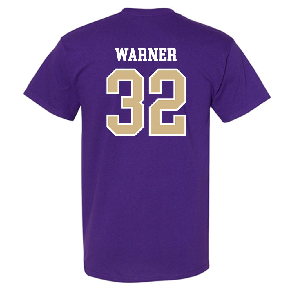 Washington - NCAA Football : Tristan Warner - Sports Shersey T-Shirt-1