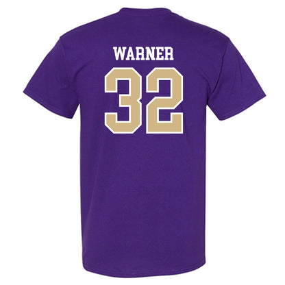 Washington - NCAA Football : Tristan Warner - Sports Shersey T-Shirt-1