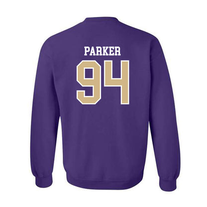 Washington - NCAA Football : Jayvon Parker - Sports Shersey Crewneck Sweatshirt-1