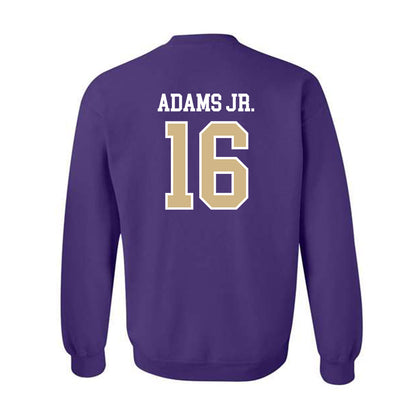 Washington - NCAA Football : Ramonz Adams Jr. - Sports Shersey Crewneck Sweatshirt-1