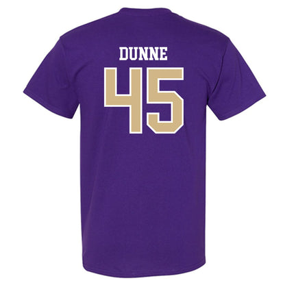Washington - NCAA Football : Luke Dunne - Sports Shersey T-Shirt-1