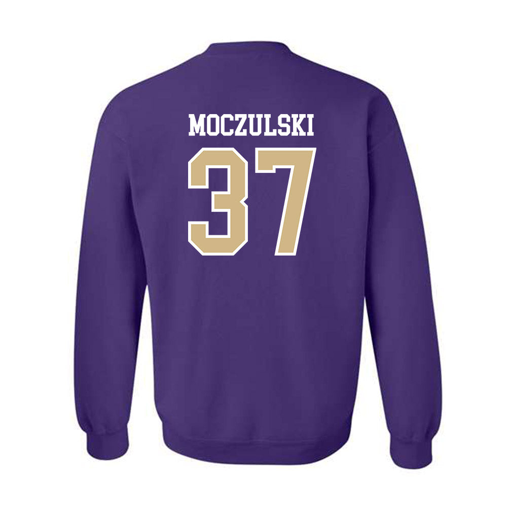 Washington - NCAA Football : Ethan Moczulski - Sports Shersey Crewneck Sweatshirt-1