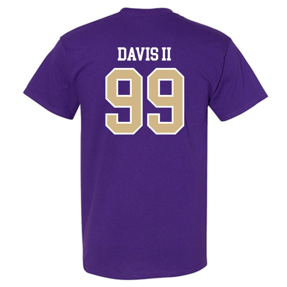 Washington - NCAA Football : Russell Davis II - Sports Shersey T-Shirt-1