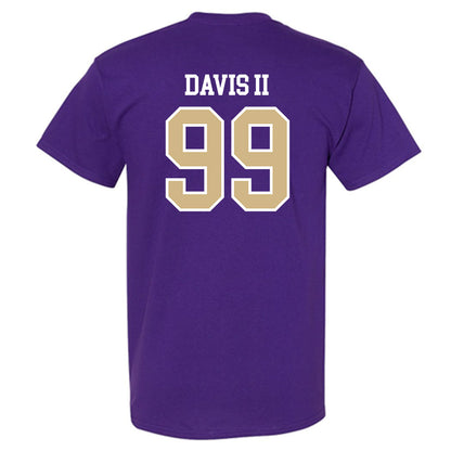 Washington - NCAA Football : Russell Davis II - Sports Shersey T-Shirt-1