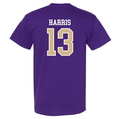 Washington - NCAA Football : Audric Harris - Sports Shersey T-Shirt-1