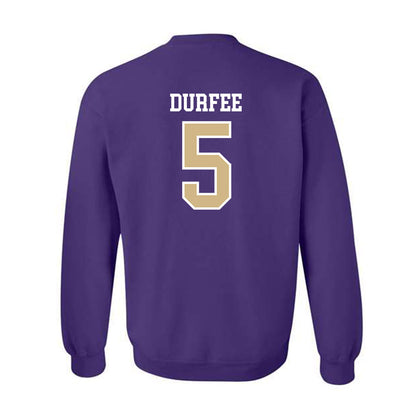 Washington - NCAA Football : Zach Durfee - Sports Shersey Crewneck Sweatshirt-1
