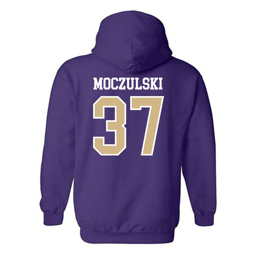 Washington - NCAA Football : Ethan Moczulski - Sports Shersey Hooded Sweatshirt-1