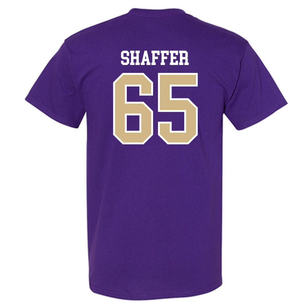 Washington - NCAA Football : Jack Shaffer - Sports Shersey T-Shirt-1