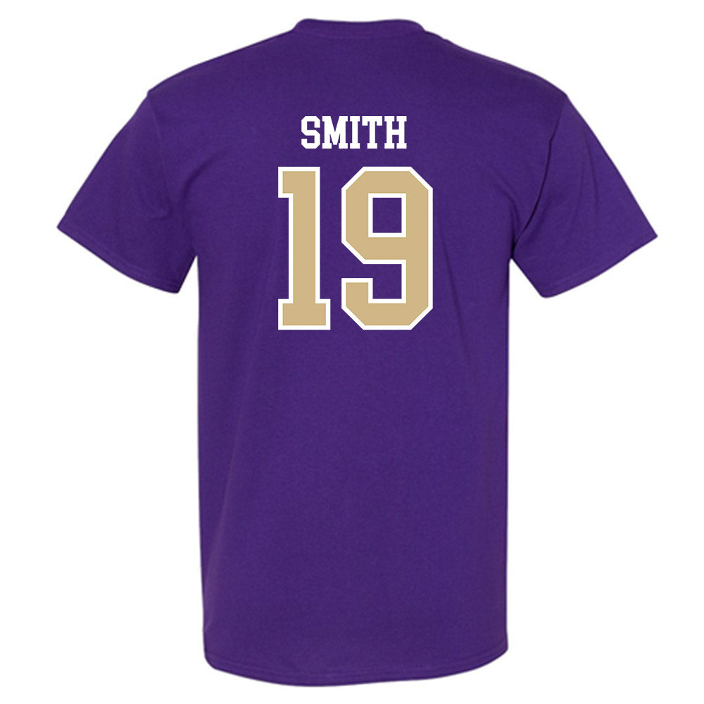 Washington - NCAA Football : Caleb Smith - Sports Shersey T-Shirt-1
