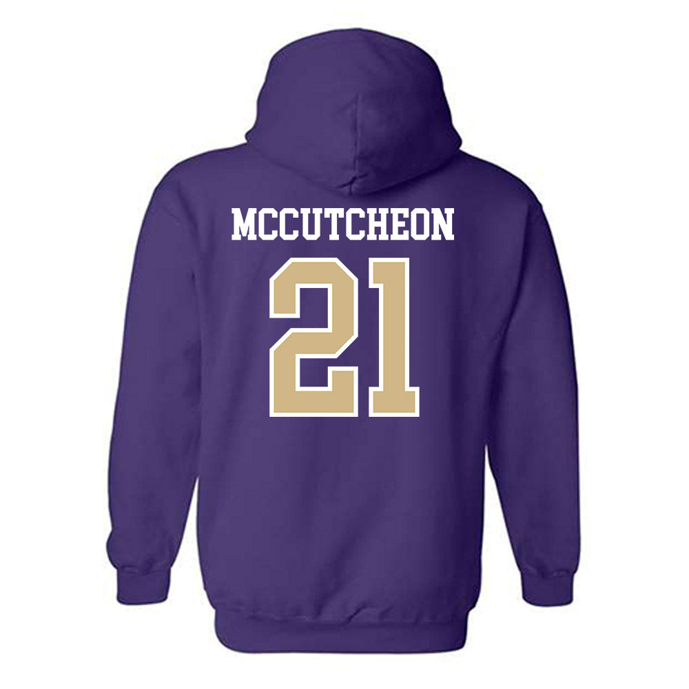Washington - NCAA Football : Dyson McCutcheon - Sports Shersey Hooded Sweatshirt-1