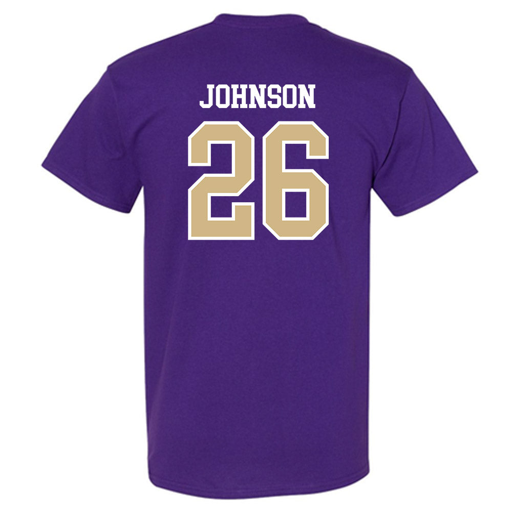 Washington - NCAA Football : Elias Johnson - Sports Shersey T-Shirt-1