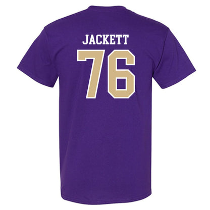 Washington - NCAA Football : Elishah Jackett - Sports Shersey T-Shirt-1