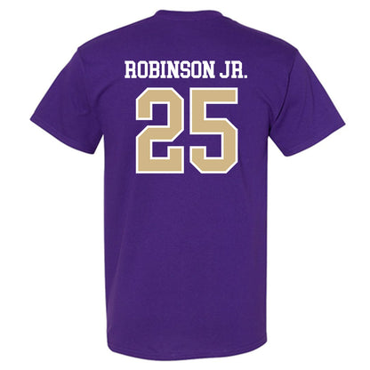 Washington - NCAA Football : Donovan Robinson Jr. - Sports Shersey T-Shirt-1