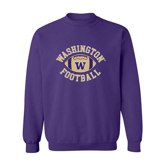 Washington - NCAA Football : Justice Williams - Sports Shersey Crewneck Sweatshirt-0