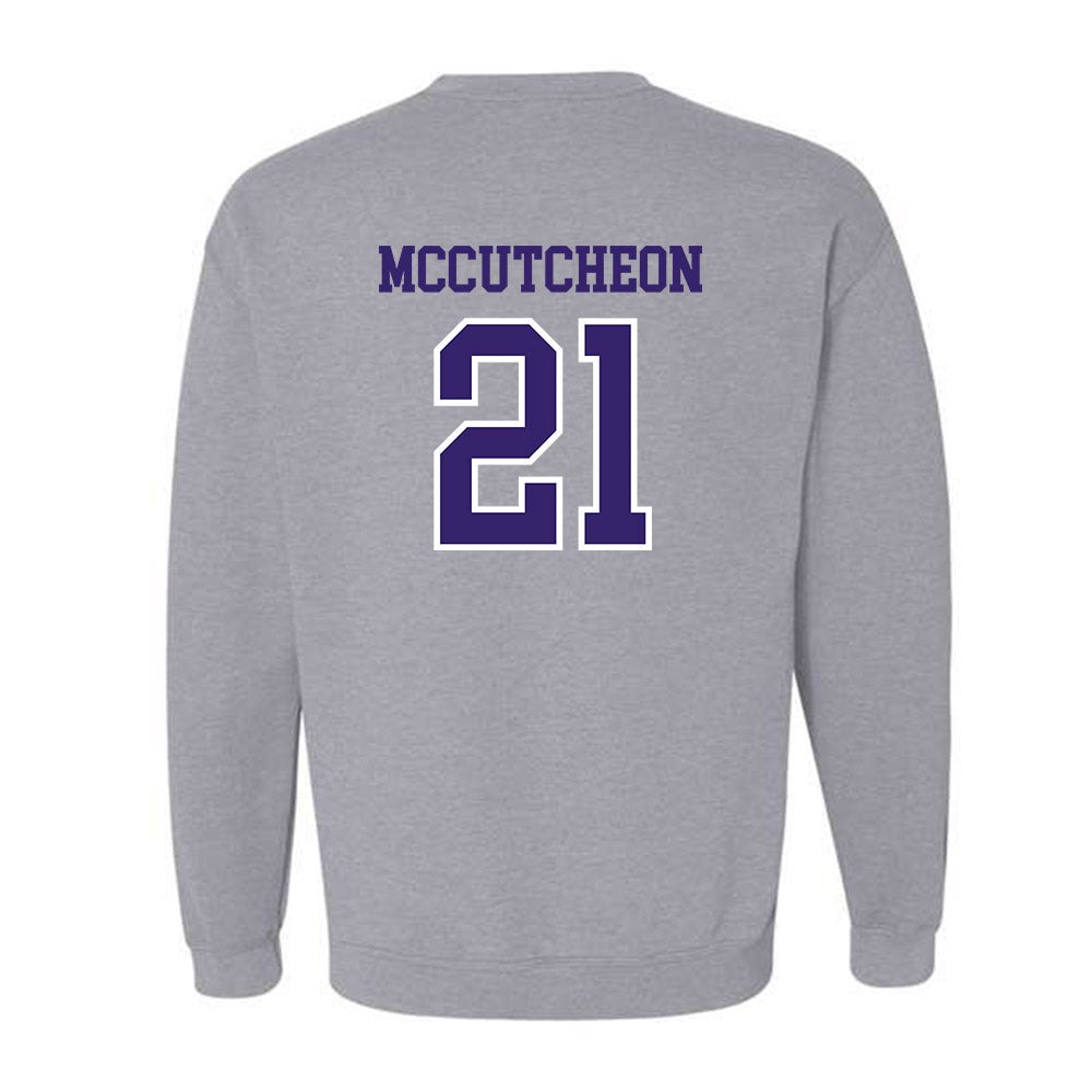 Washington - NCAA Football : Dyson McCutcheon - Sports Shersey Crewneck Sweatshirt-1