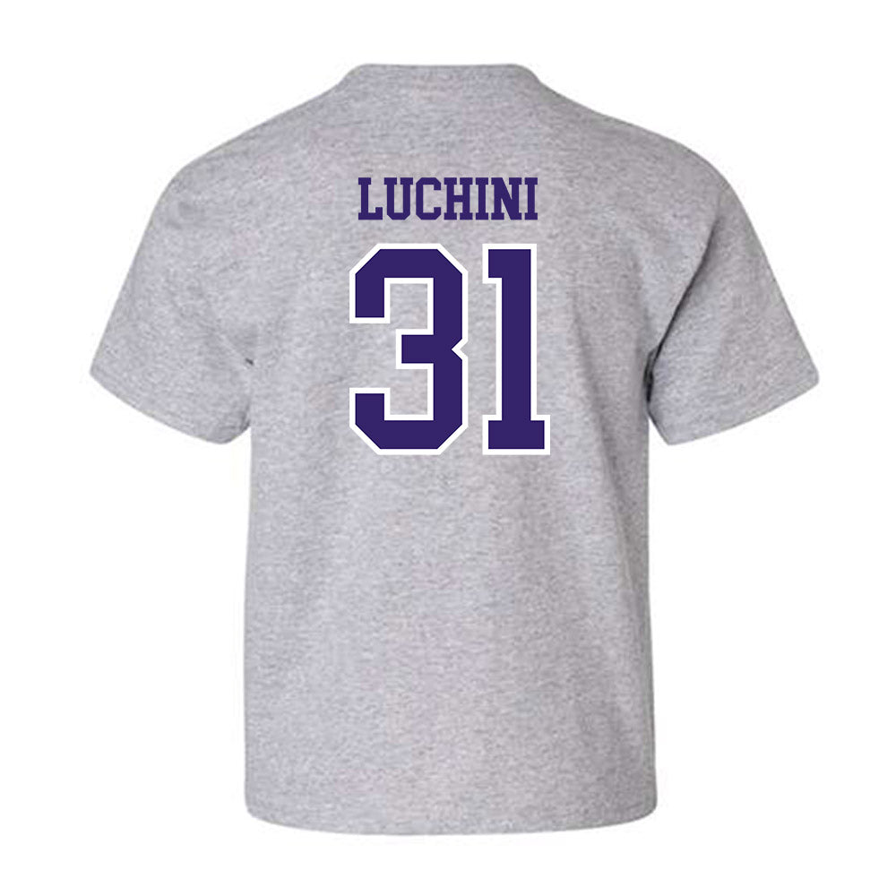 Washington - NCAA Football : Luke Luchini - Sports Shersey Youth T-Shirt-1
