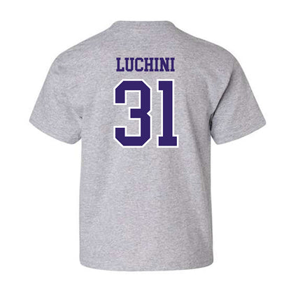 Washington - NCAA Football : Luke Luchini - Sports Shersey Youth T-Shirt-1