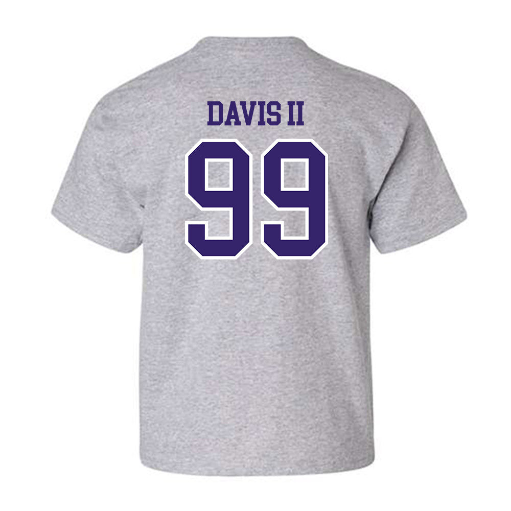 Washington - NCAA Football : Russell Davis II - Sports Shersey Youth T-Shirt-1