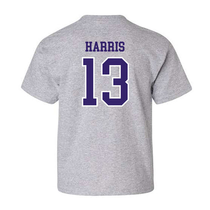 Washington - NCAA Football : Audric Harris - Sports Shersey Youth T-Shirt-1