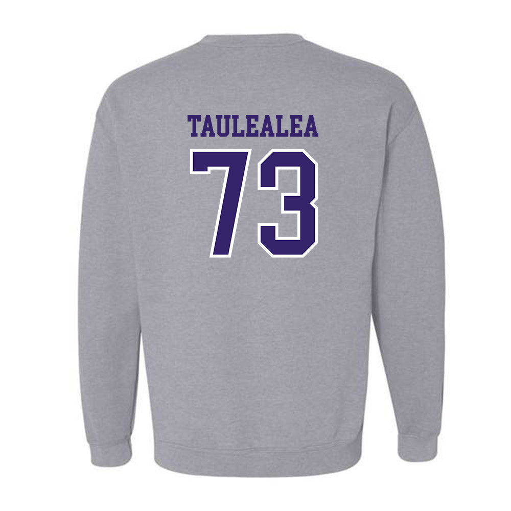 Washington - NCAA Football : Champ Taulealea - Sports Shersey Crewneck Sweatshirt-1