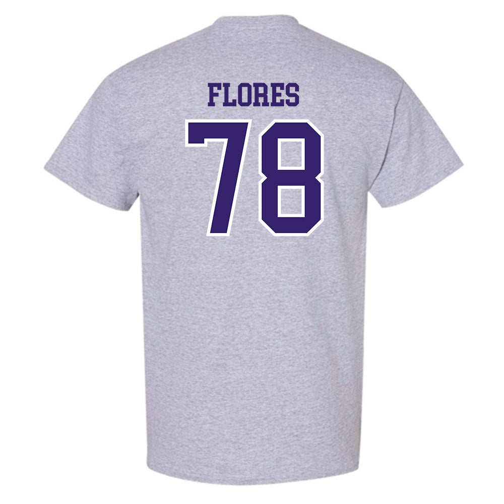 Washington - NCAA Football : Jake Flores - Sports Shersey T-Shirt-1