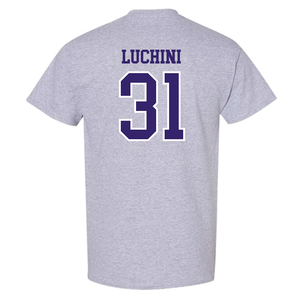 Washington - NCAA Football : Luke Luchini - Sports Shersey T-Shirt-1