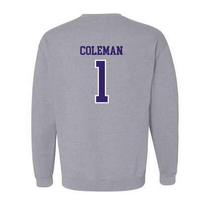 Washington - NCAA Football : Jonah Coleman - Sports Shersey Crewneck Sweatshirt-1