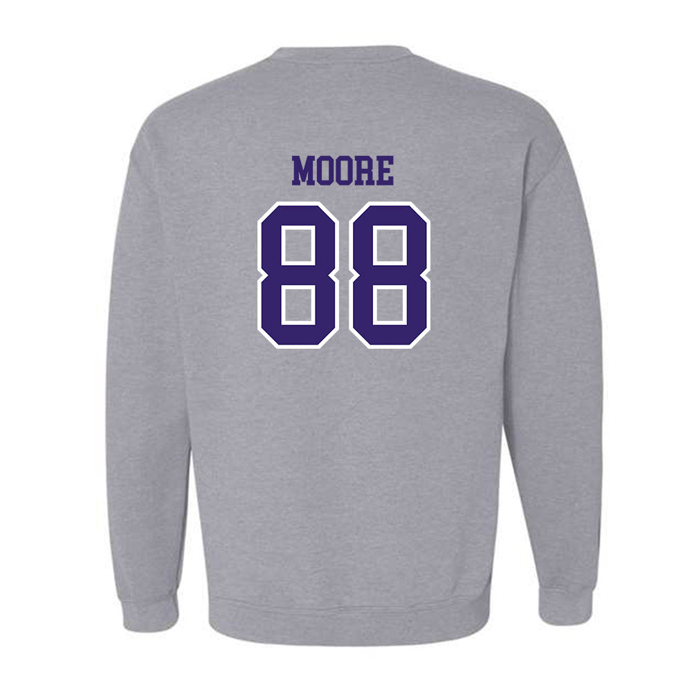Washington - NCAA Football : Quentin Moore - Sports Shersey Crewneck Sweatshirt-1