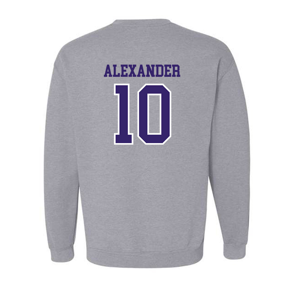 Washington - NCAA Football : Xe'ree Alexander - Sports Shersey Crewneck Sweatshirt-1