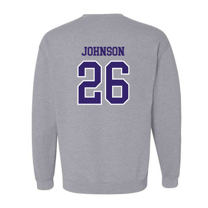 Washington - NCAA Football : Elias Johnson - Sports Shersey Crewneck Sweatshirt-1