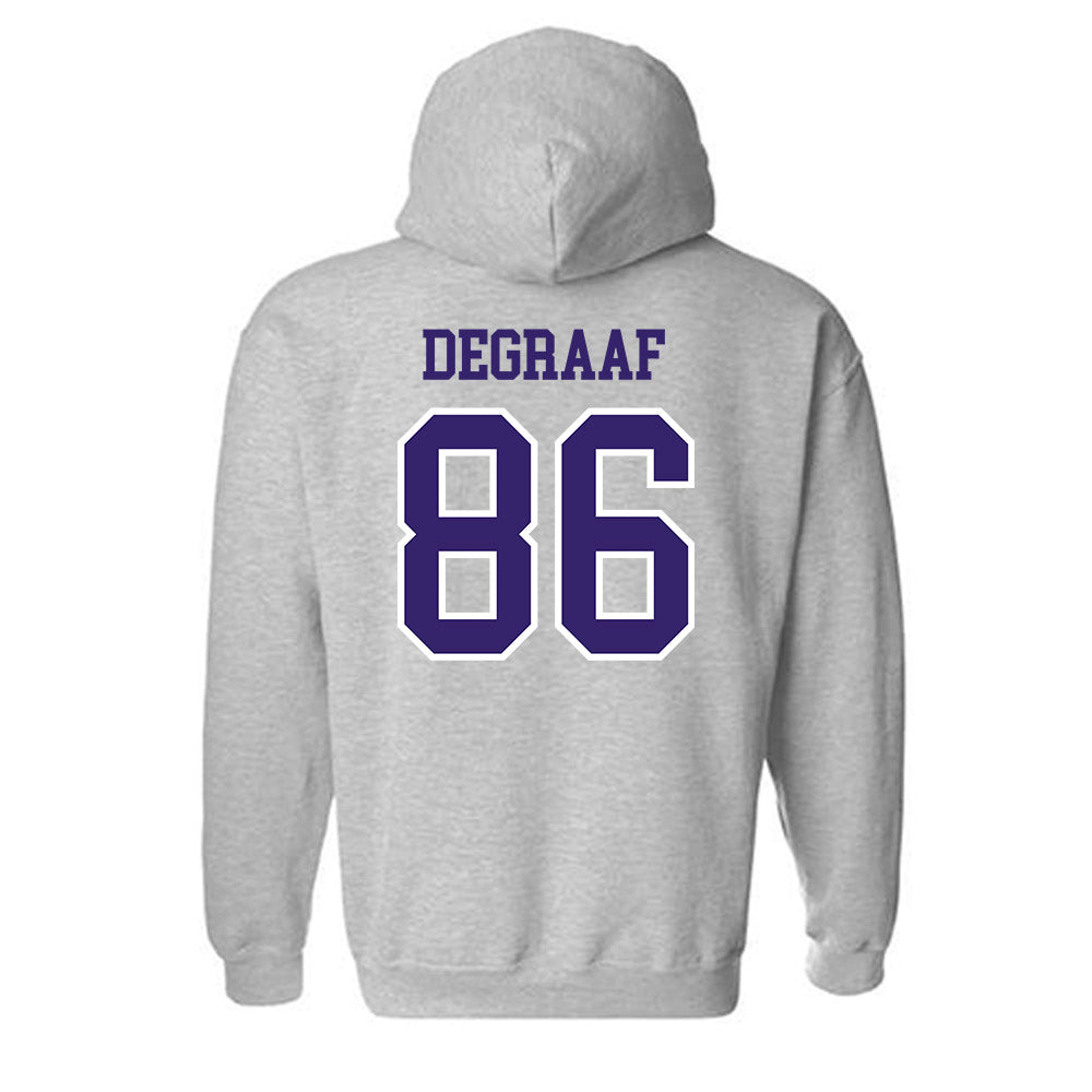 Washington - NCAA Football : Decker DeGraaf - Sports Shersey Hooded Sweatshirt-1
