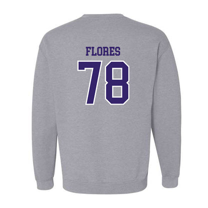 Washington - NCAA Football : Jake Flores - Sports Shersey Crewneck Sweatshirt-1