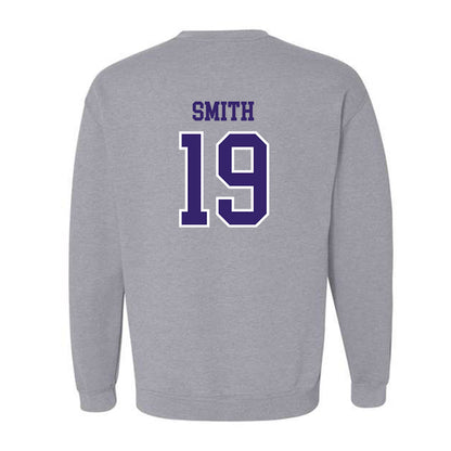 Washington - NCAA Football : Caleb Smith - Sports Shersey Crewneck Sweatshirt-1