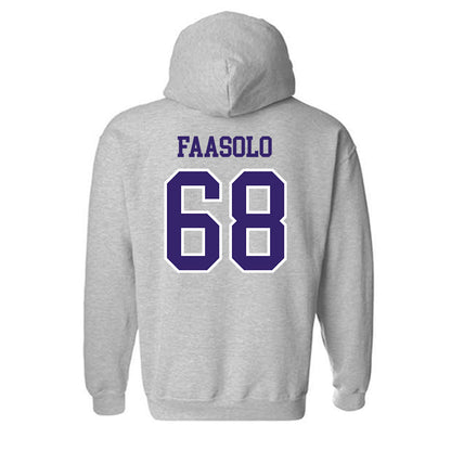 Washington - NCAA Football : Soane Faasolo - Sports Shersey Hooded Sweatshirt-1