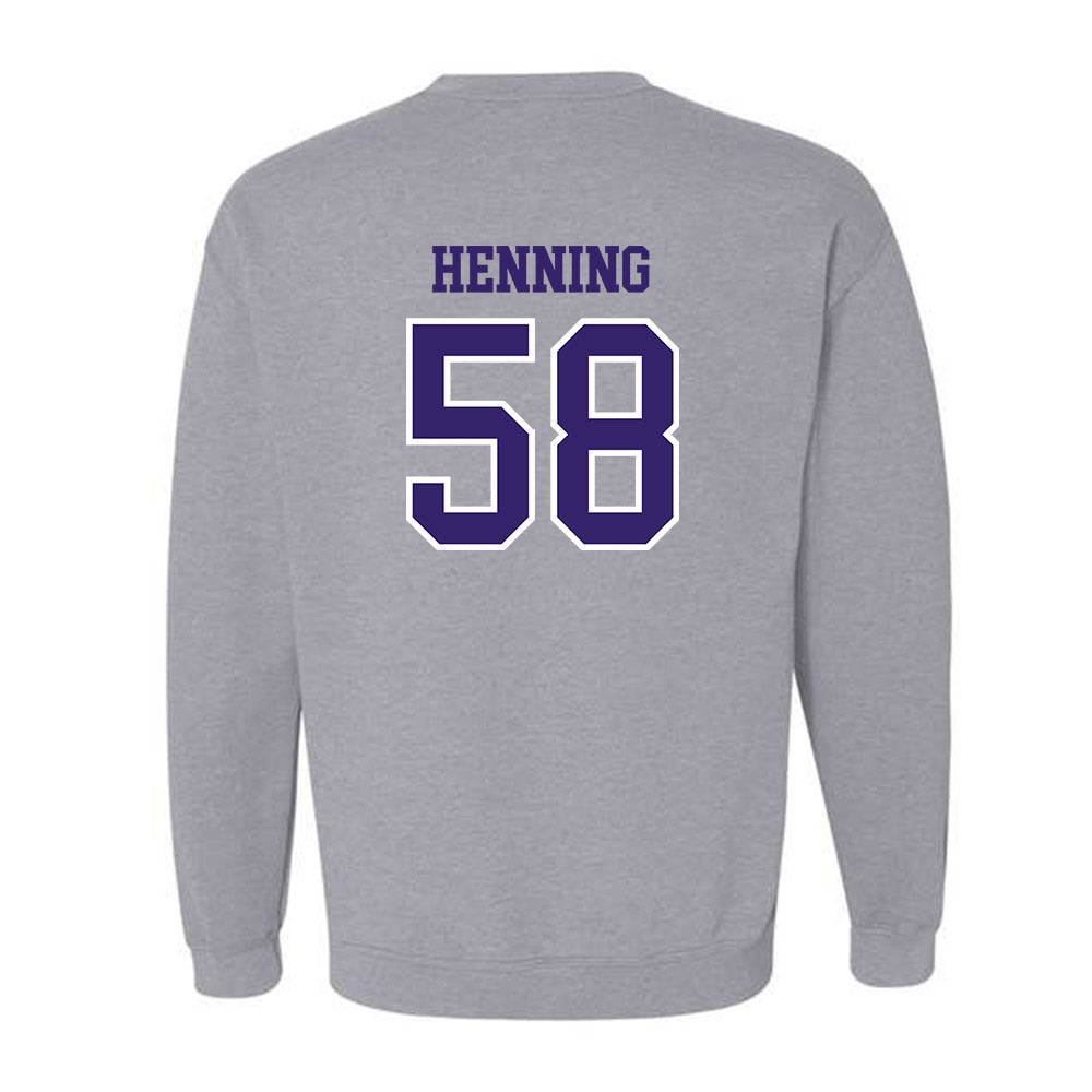 Washington - NCAA Football : Zachary Henning - Sports Shersey Crewneck Sweatshirt-1