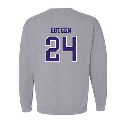Washington - NCAA Football : Makell Esteen - Sports Shersey Crewneck Sweatshirt-1