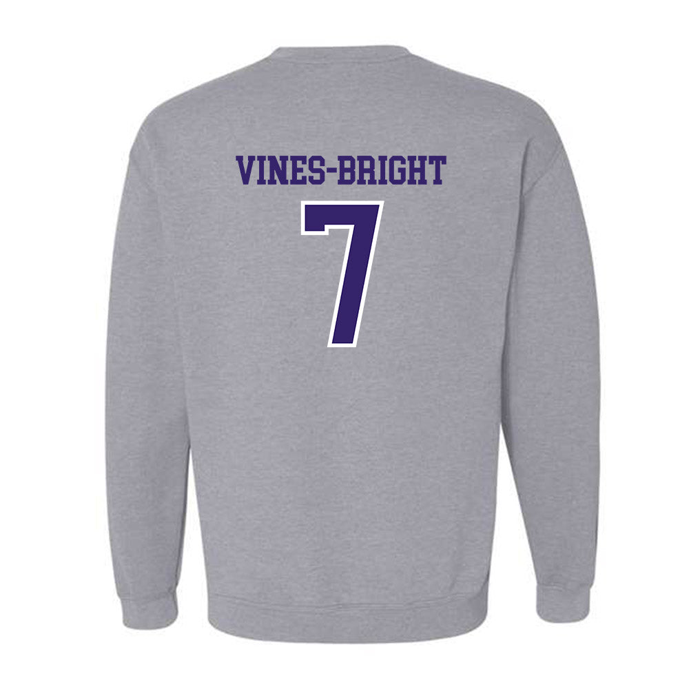 Washington - NCAA Football : Raiden Vines-Bright - Sports Shersey Crewneck Sweatshirt-1