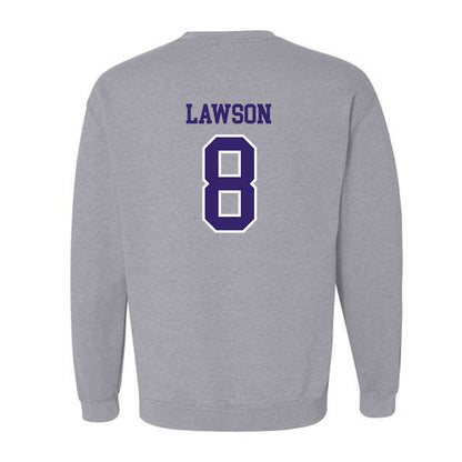 Washington - NCAA Football : Chris Lawson - Sports Shersey Crewneck Sweatshirt-1