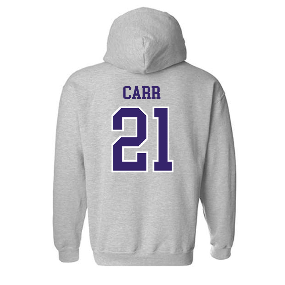 Washington - NCAA Football : Quaid Carr - Sports Shersey Hooded Sweatshirt-1