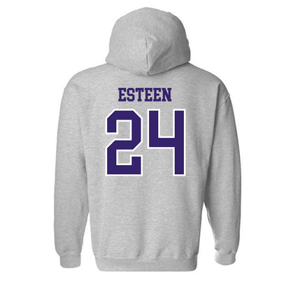 Washington - NCAA Football : Makell Esteen - Sports Shersey Hooded Sweatshirt-1