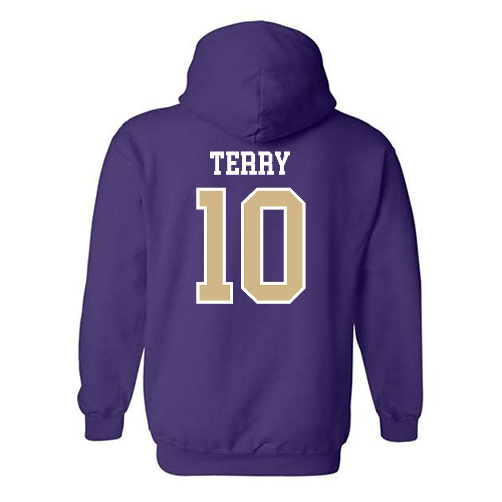 Washington - NCAA Baseball : Braeden Terry - Sports Shersey Hooded Sweatshirt-1