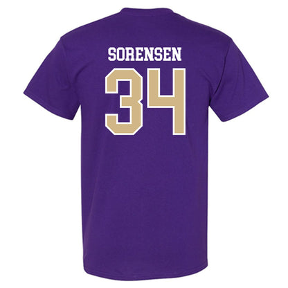 Washington - NCAA Baseball : Noah Sorensen - Sports Shersey T-Shirt-1