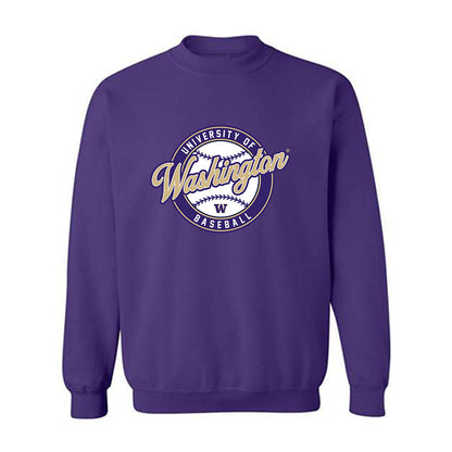 Washington - NCAA Baseball : Noah Sorensen - Sports Shersey Crewneck Sweatshirt-0